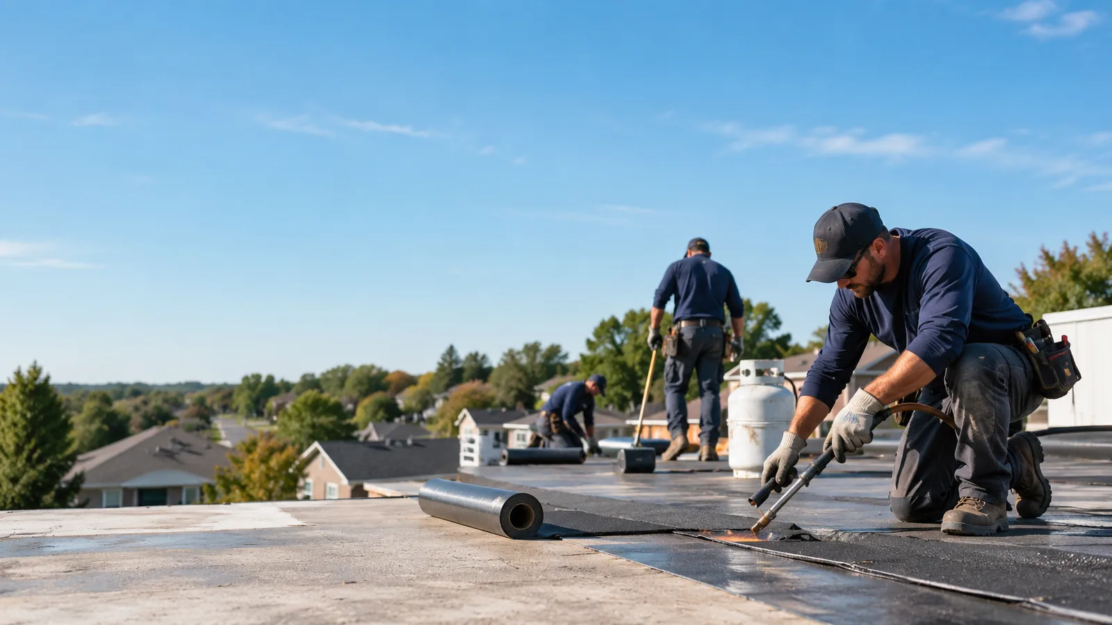 Flat Roof Leak Repair providers in Custar, OH
